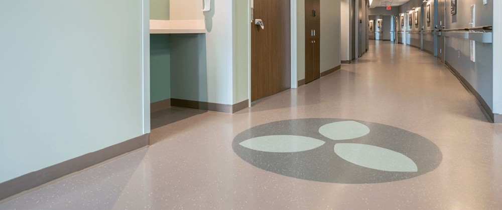 医疗走廊橡胶地板